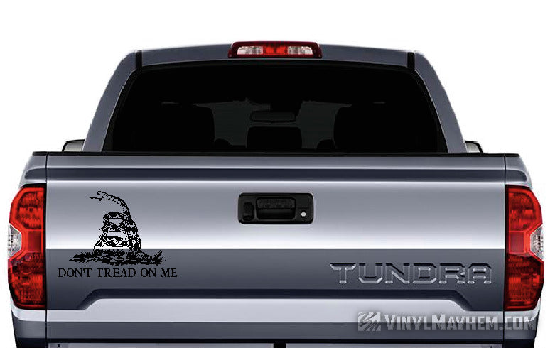 Don&#39;t Tread On Me Gadsden Flag vinyl stickers
