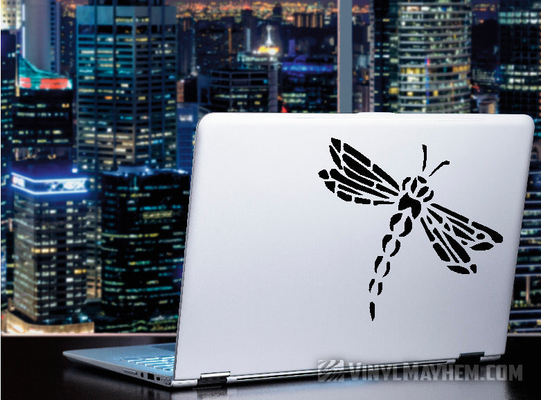 Dragonfly vinyl sticker