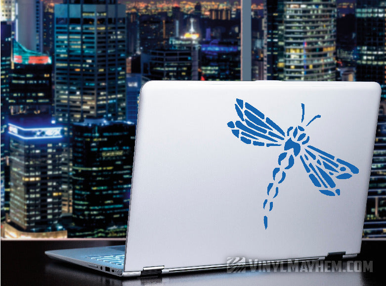 Dragonfly vinyl sticker