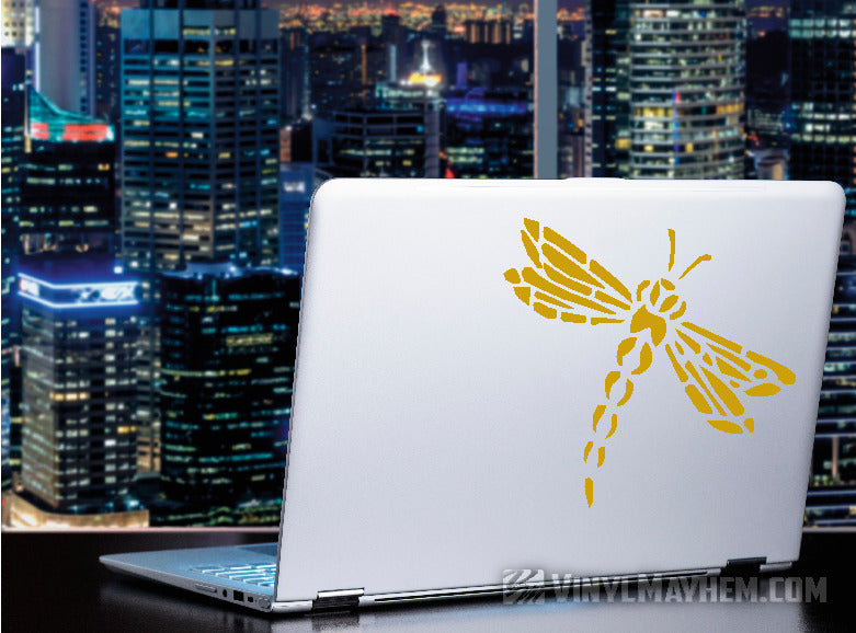 Dragonfly vinyl sticker