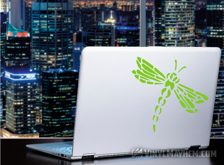 Dragonfly vinyl sticker
