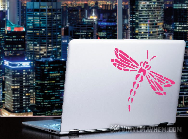 Dragonfly vinyl sticker