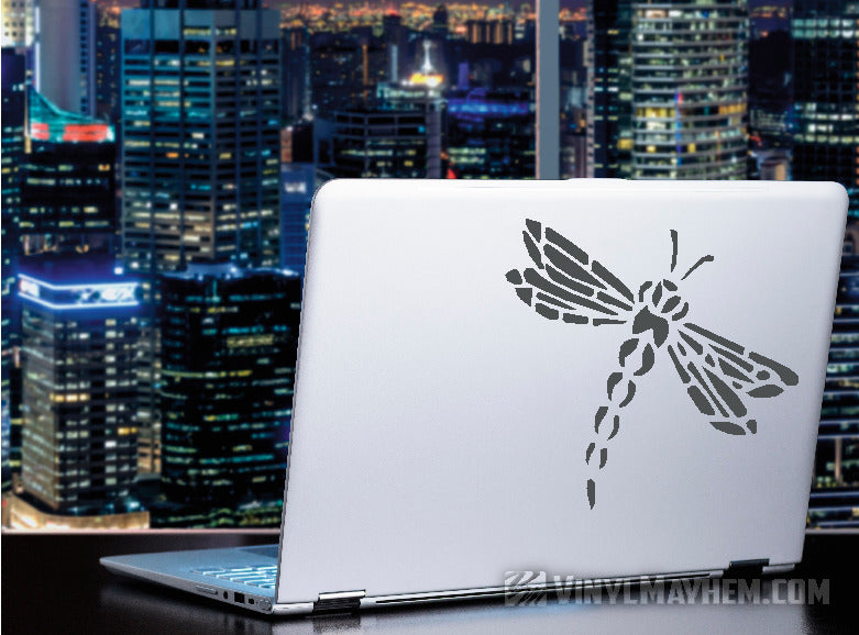 Dragonfly vinyl sticker