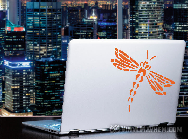 Dragonfly vinyl sticker