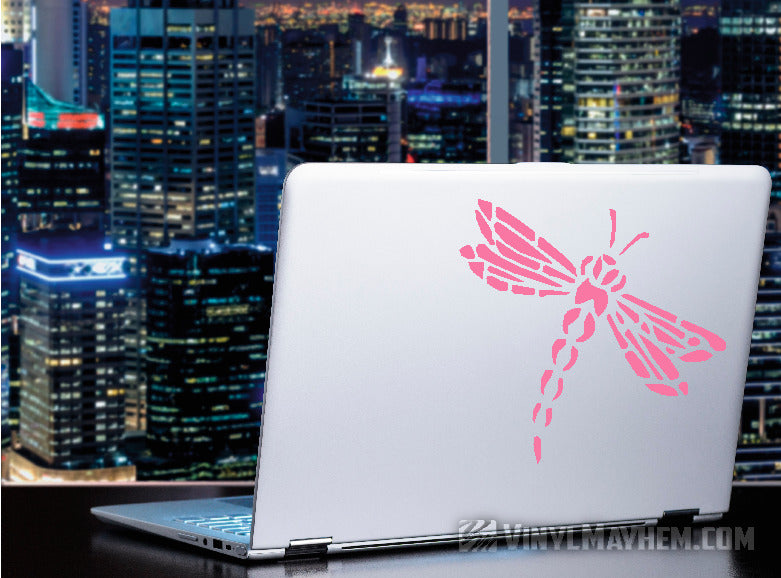 Dragonfly vinyl sticker