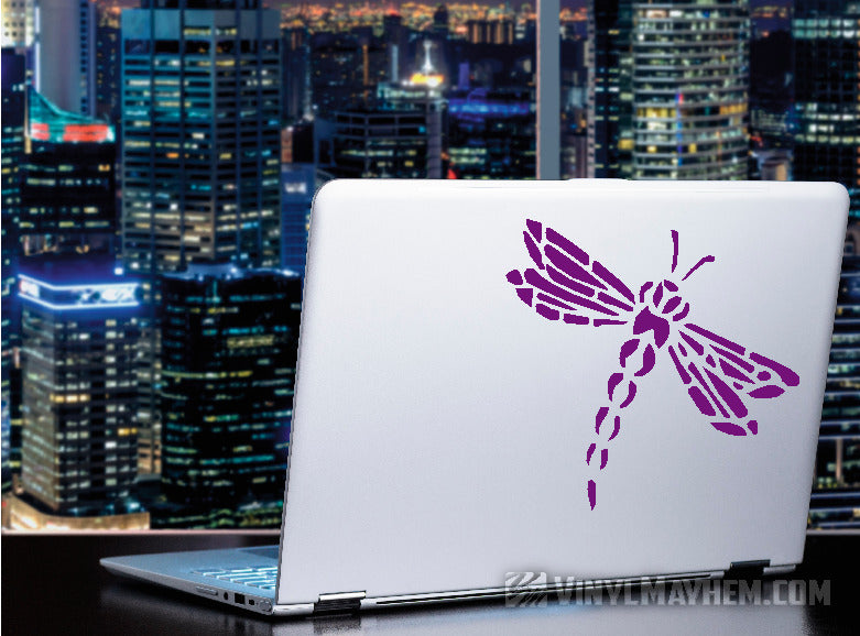 Dragonfly vinyl sticker