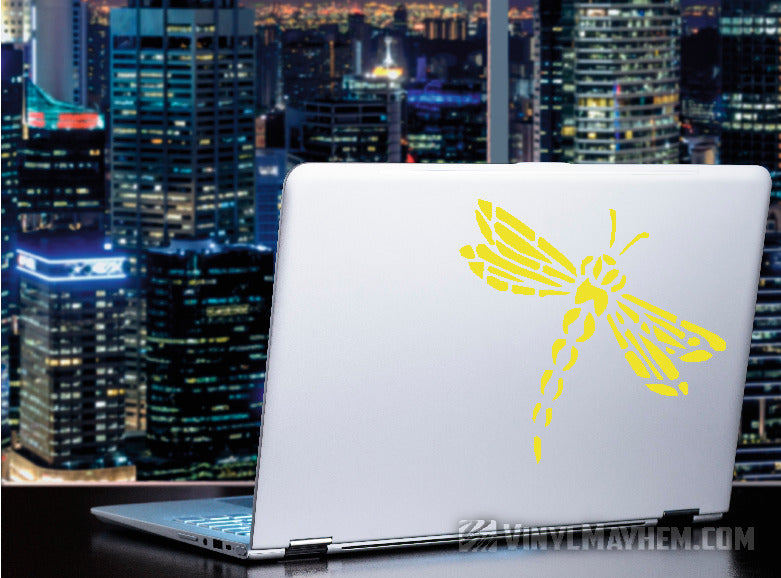 Dragonfly vinyl sticker