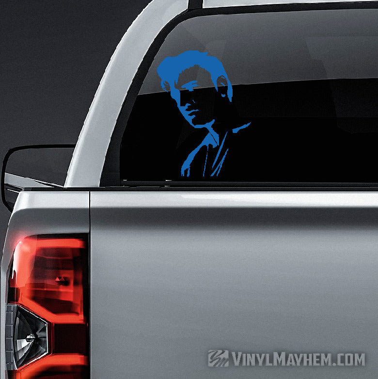 Elvis Presley young profile vinyl sticker