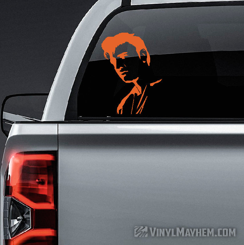 Elvis Presley young profile vinyl sticker