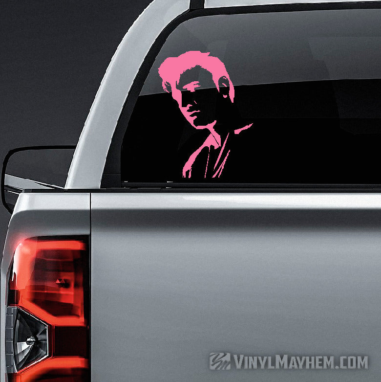 Elvis Presley young profile vinyl sticker