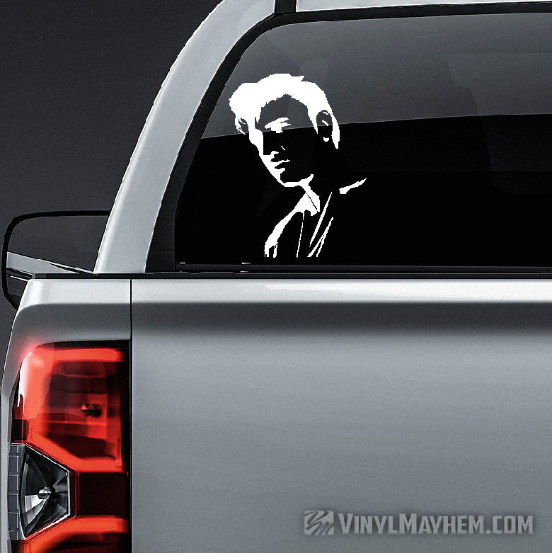 Elvis Presley young profile vinyl sticker