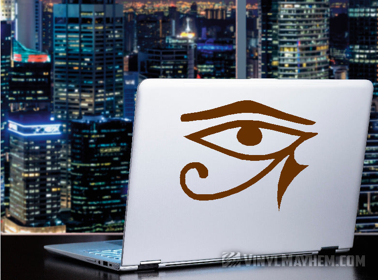 Eye of Ra Egyptian hieroglyphic vinyl sticker