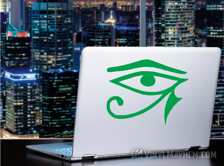 Eye of Ra Egyptian hieroglyphic vinyl sticker