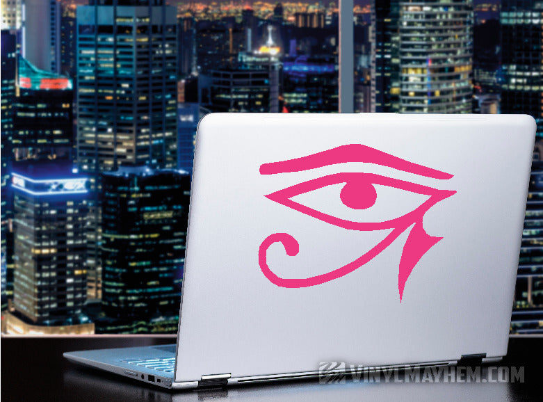 Eye of Ra Egyptian hieroglyphic vinyl sticker