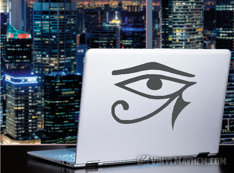 Eye of Ra Egyptian hieroglyphic vinyl sticker