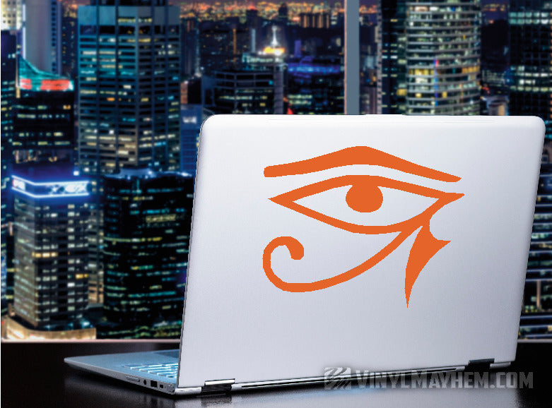 Eye of Ra Egyptian hieroglyphic vinyl sticker