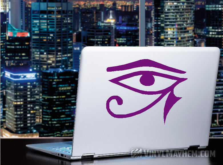 Eye of Ra Egyptian hieroglyphic vinyl sticker