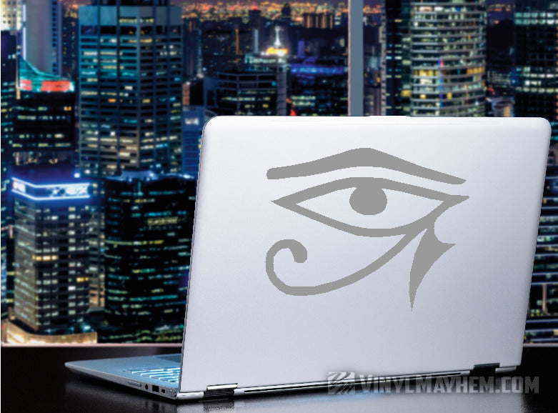 Eye of Ra Egyptian hieroglyphic vinyl sticker