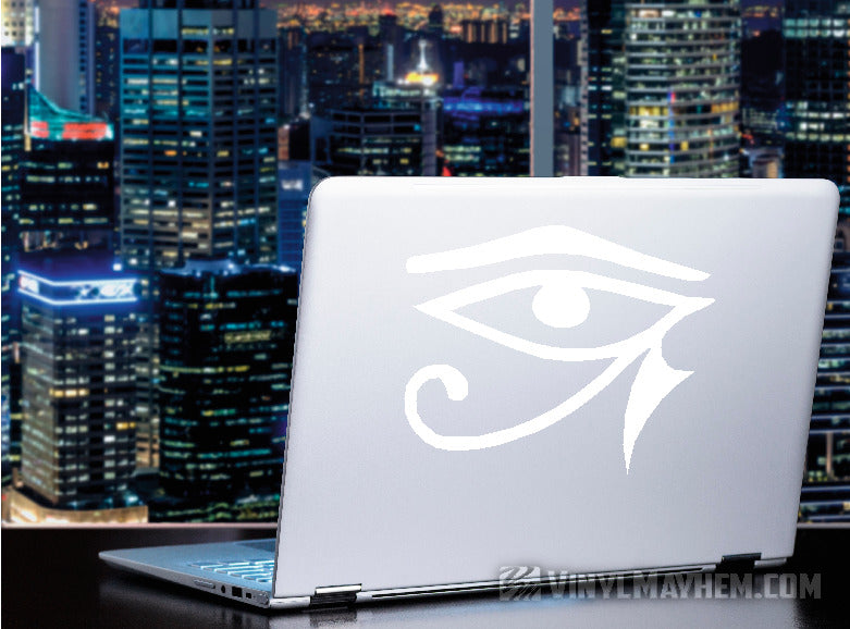 Eye of Ra Egyptian hieroglyphic vinyl sticker