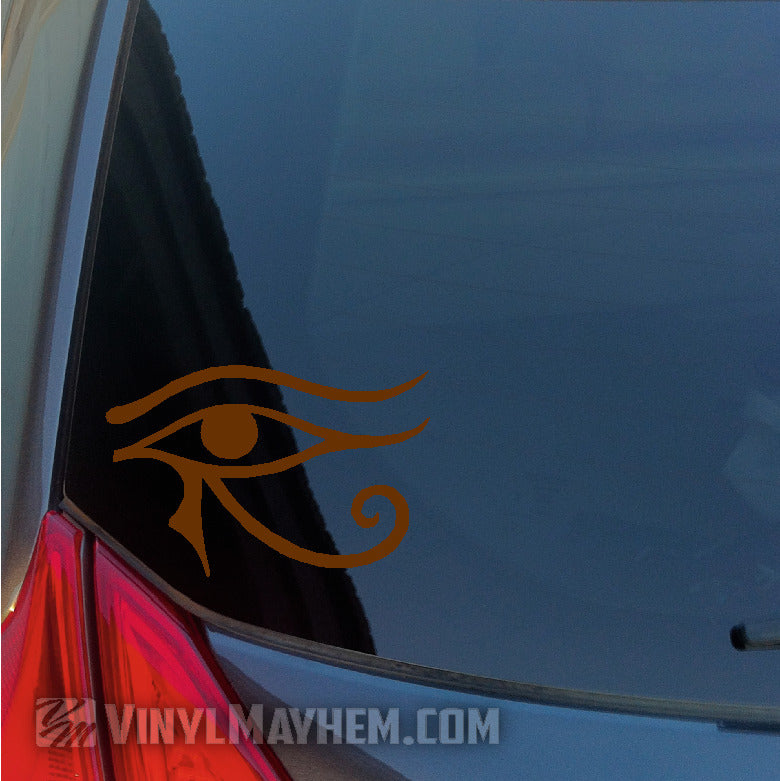 Eye of Horus Egyptian hieroglyphic vinyl sticker