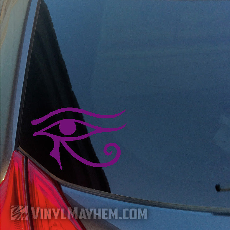 Eye of Horus Egyptian hieroglyphic vinyl sticker