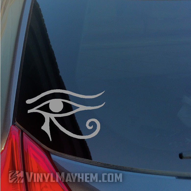 Eye of Horus Egyptian hieroglyphic vinyl sticker - Vinyl Mayhem