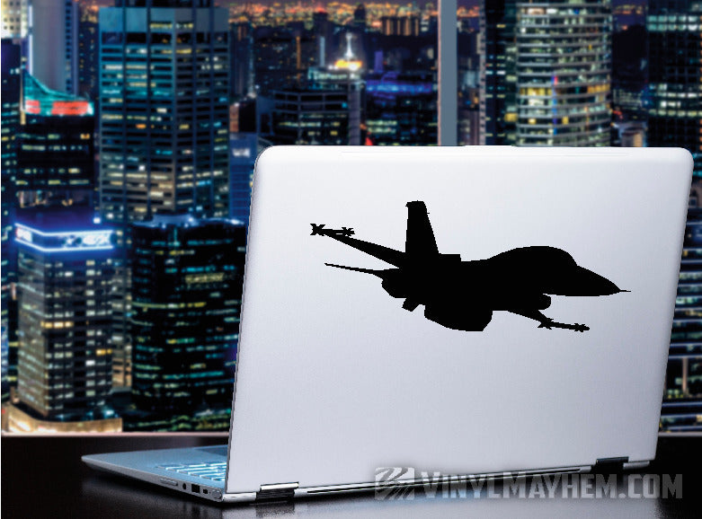 F-16 Fighting Falcon fighter jet vinyl sticker