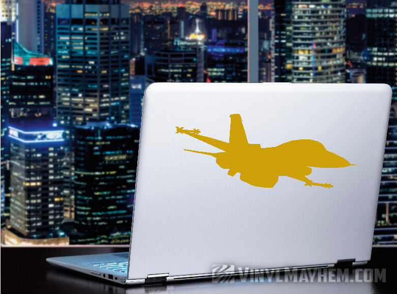 F-16 Fighting Falcon fighter jet vinyl sticker