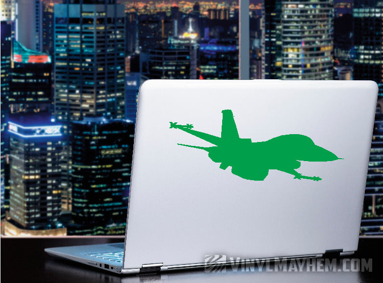 F-16 Fighting Falcon fighter jet vinyl sticker