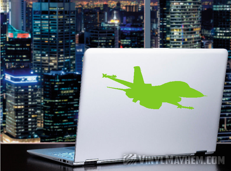 F-16 Fighting Falcon fighter jet vinyl sticker
