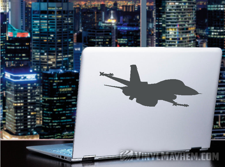 F-16 Fighting Falcon fighter jet vinyl sticker
