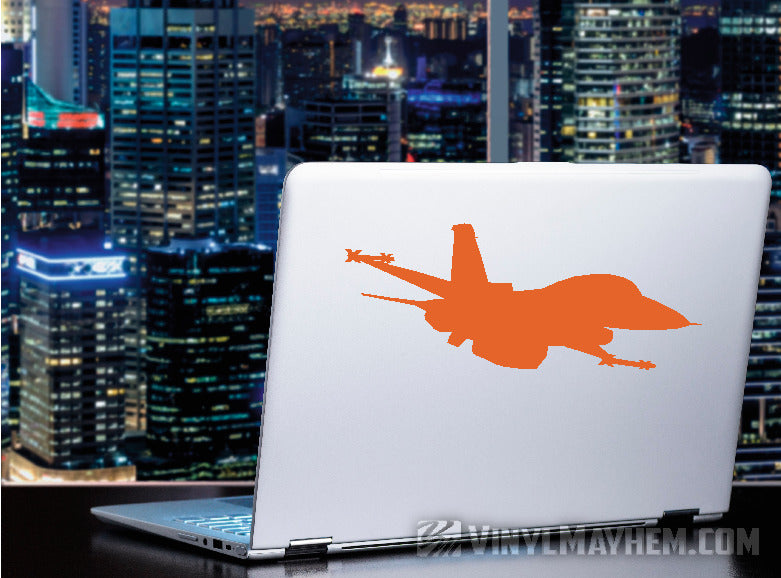 F-16 Fighting Falcon fighter jet vinyl sticker