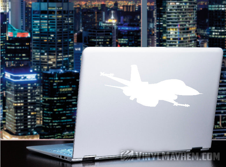 F-16 Fighting Falcon fighter jet vinyl sticker