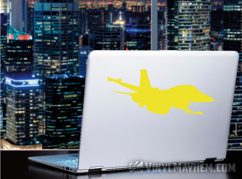 F-16 Fighting Falcon fighter jet vinyl sticker