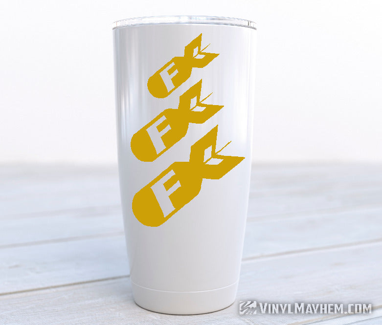 F-Bombs vinyl sticker