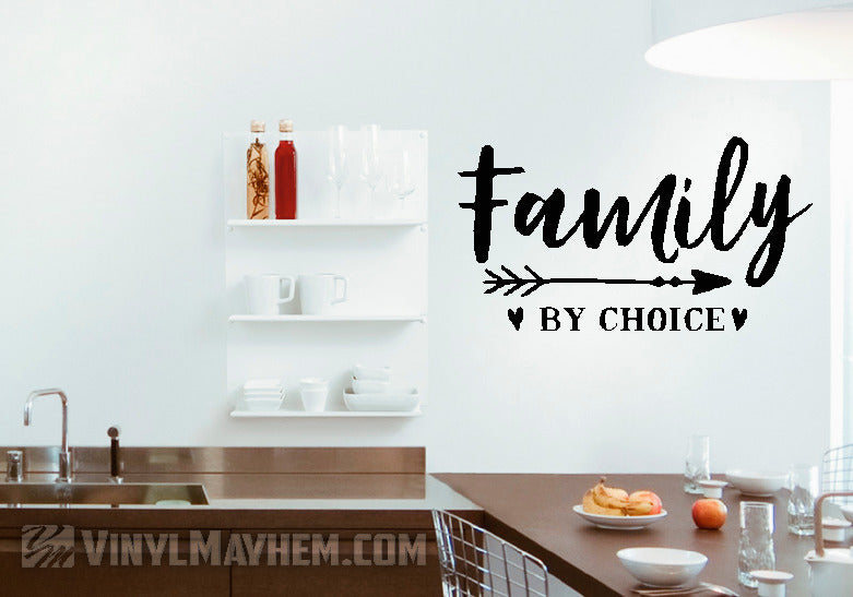 Family by Choice vinyl sticker