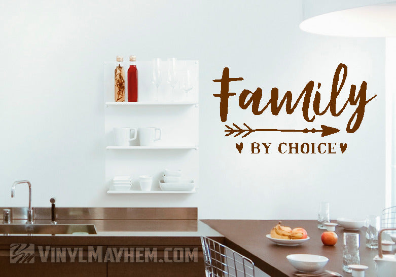 Family by Choice vinyl sticker
