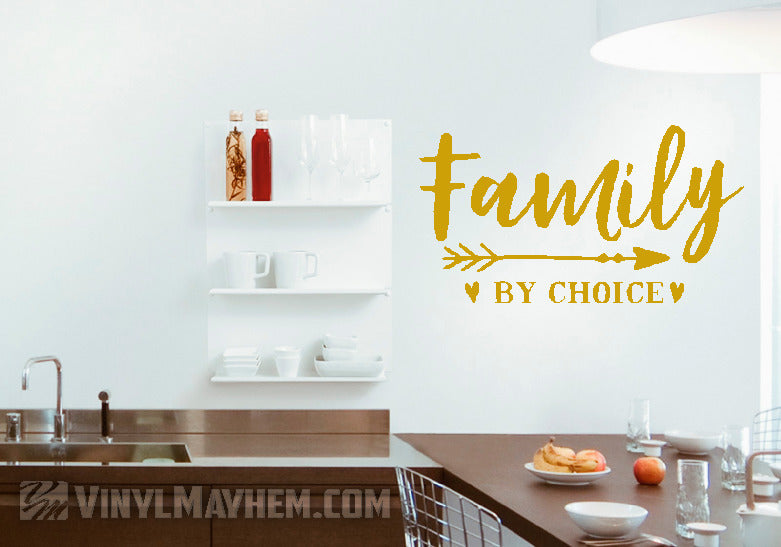 Family by Choice vinyl sticker