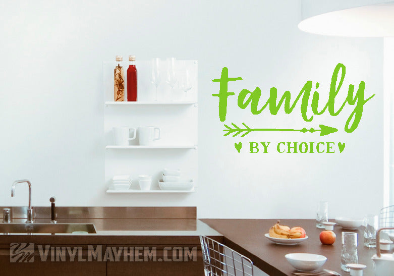 Family by Choice vinyl sticker