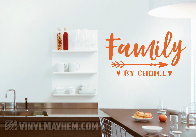 Family by Choice vinyl sticker