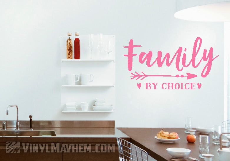 Family by Choice vinyl sticker