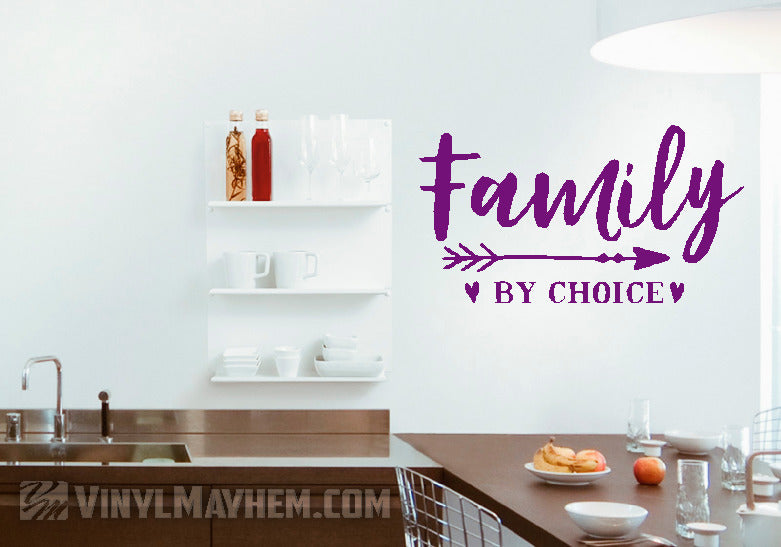 Family by Choice vinyl sticker