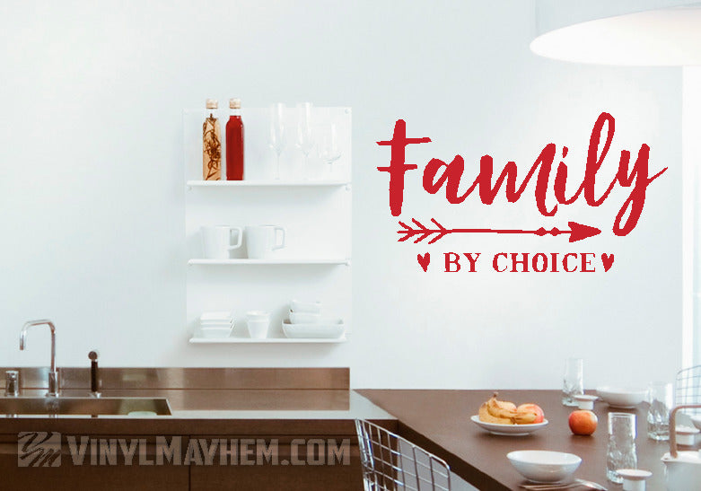 Family by Choice vinyl sticker