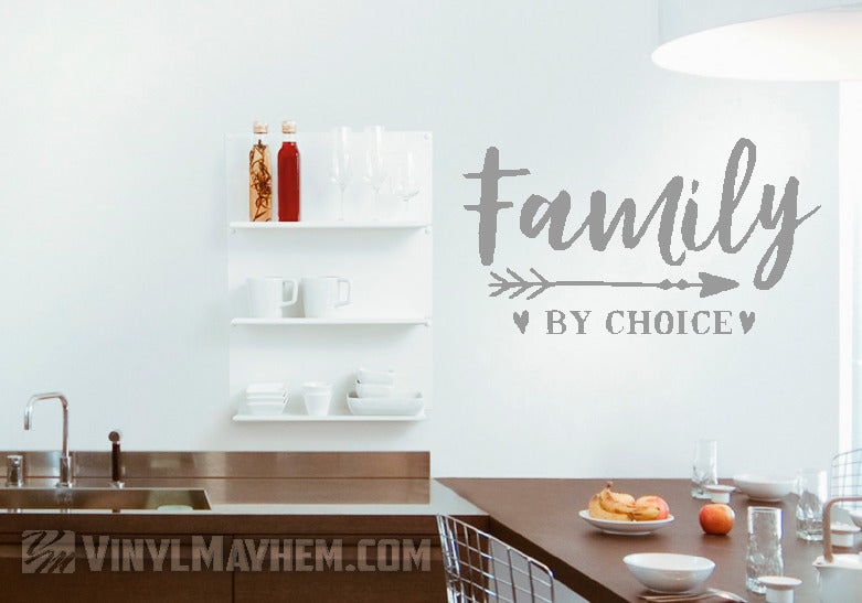 Family by Choice vinyl sticker