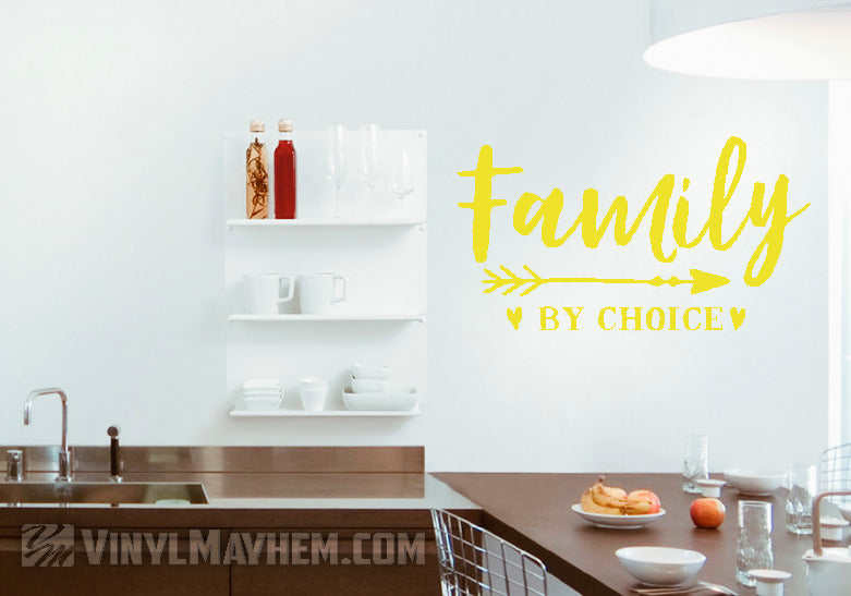 Family by Choice vinyl sticker