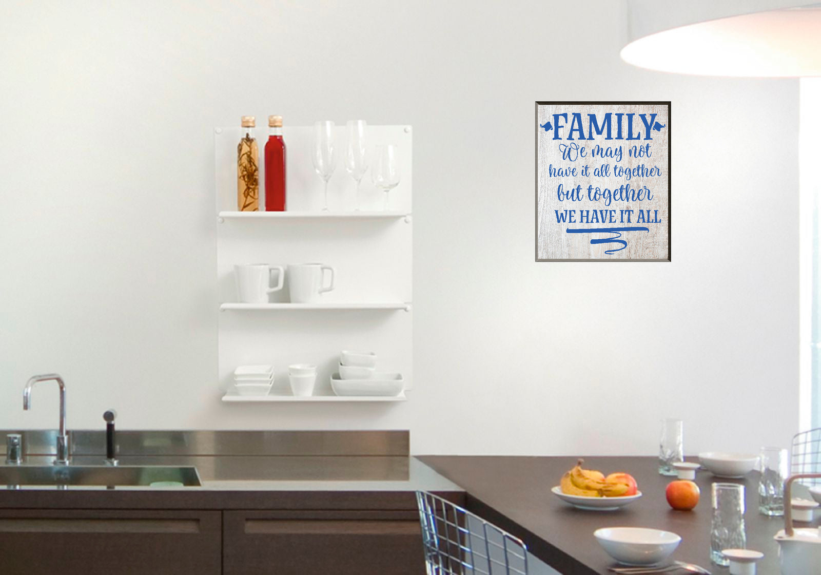 Family We May Not Have It All Together But Together We Have It All sign