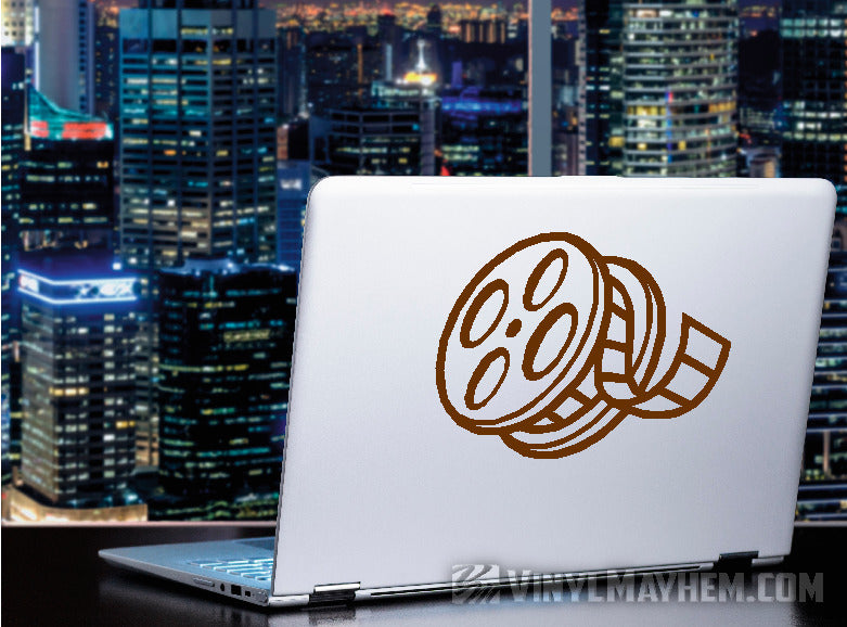Filmstrip Reel vinyl sticker