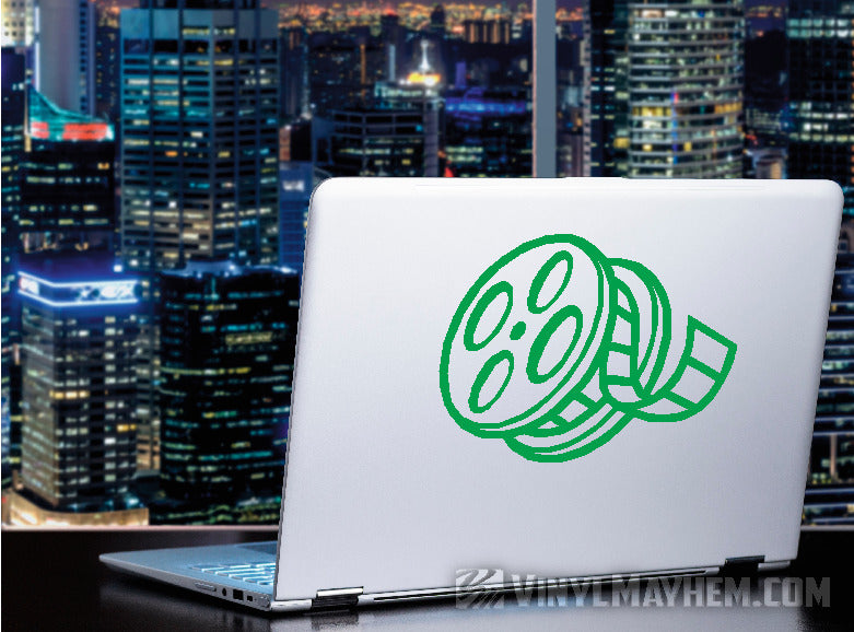 Filmstrip Reel vinyl sticker