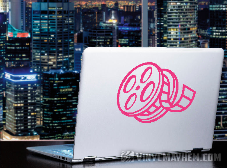 Filmstrip Reel vinyl sticker