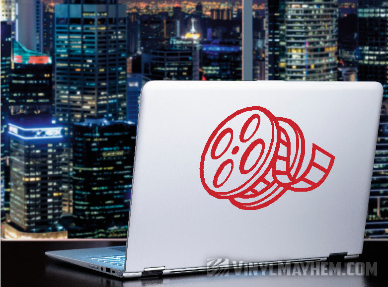 Filmstrip Reel vinyl sticker